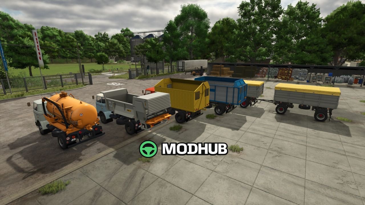Pack de camions Škoda 706MT pour FS25