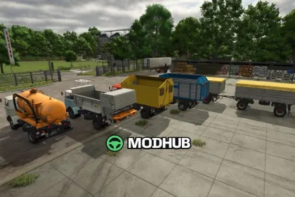Pack de camions Škoda 706MT pour FS25 — 2
