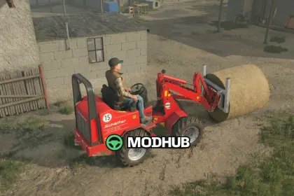 Chargeuse compacte Schäffer 2033 V1.0 pour FS25 — 2