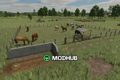 Petits pâturages pour animaux Pack V1.0 pour FS25 — 4