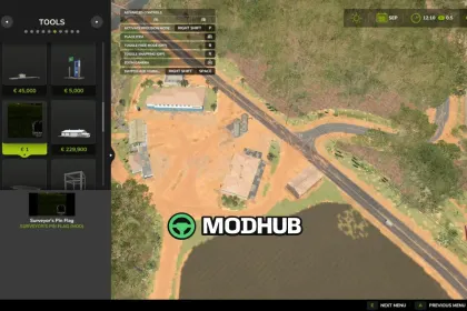 Chorągiewki geodezyjne Surveyor’s Pin Flag V1.0 do FS25 — 3