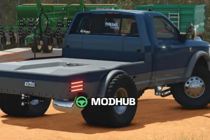Pickup Dodge RAM 3500/4500 2019-2023 do FS25 — 4