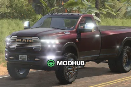 Pickup Dodge RAM 3500/4500 2019-2023 do FS25 — 5