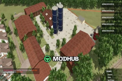 Karte Viervitz Reloaded Multifruit V1.0.0.5 für FS25 — 2