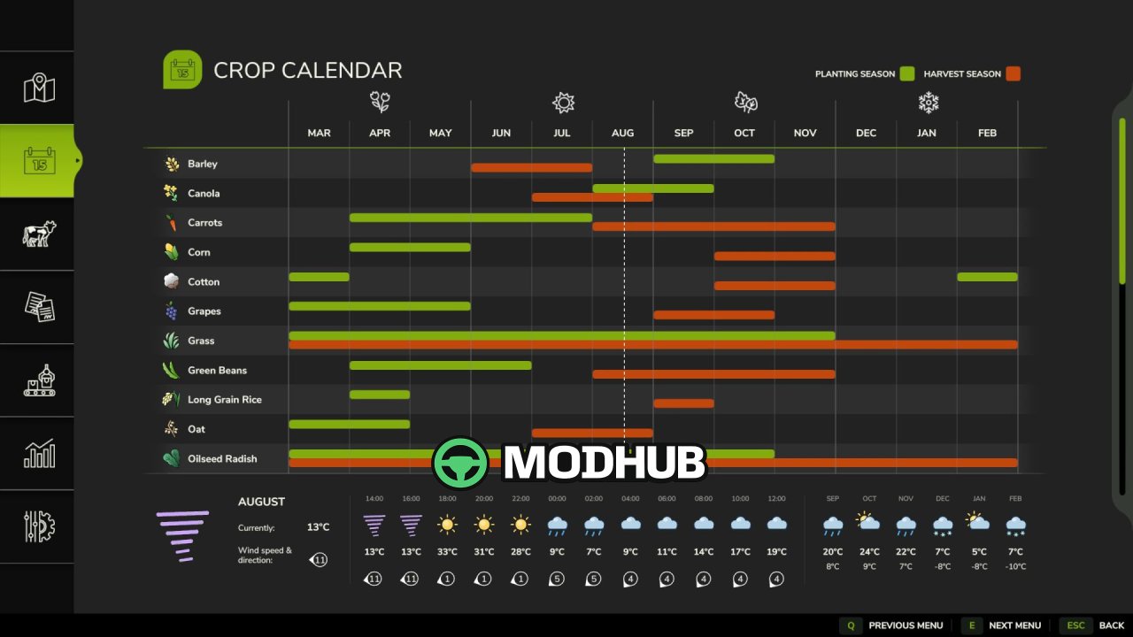 Colored Weather Icons V1.0.0.1 para FS25