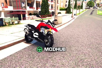 Motocykl BMW R1200GS 2015 do GTA 5 — 2