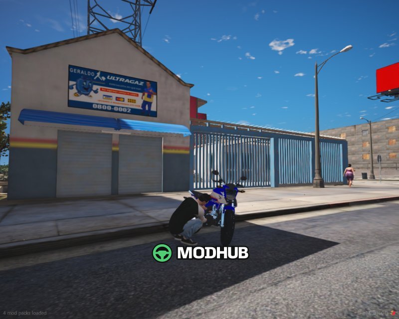 Motocykl TITAN 160 2019 Limited Edition do GTA 5