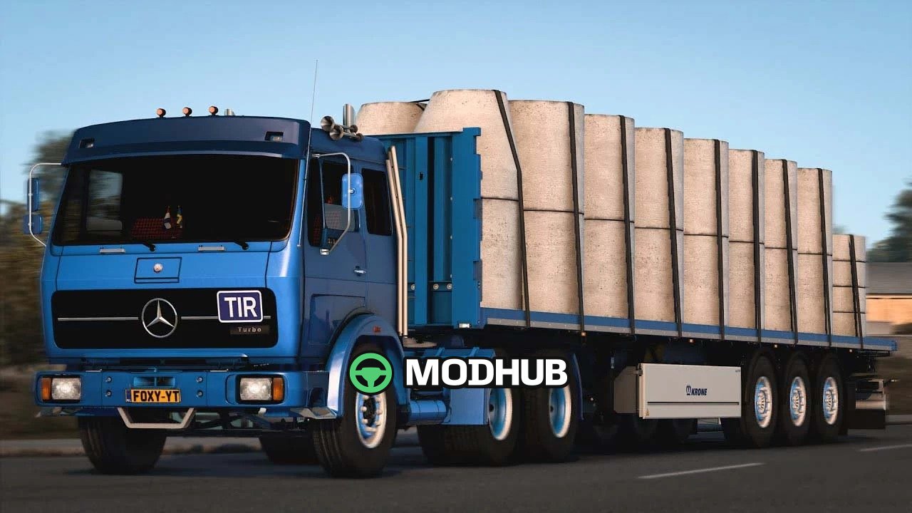 Camion Mercedes Benz 1632 NG v1.9 per ETS2