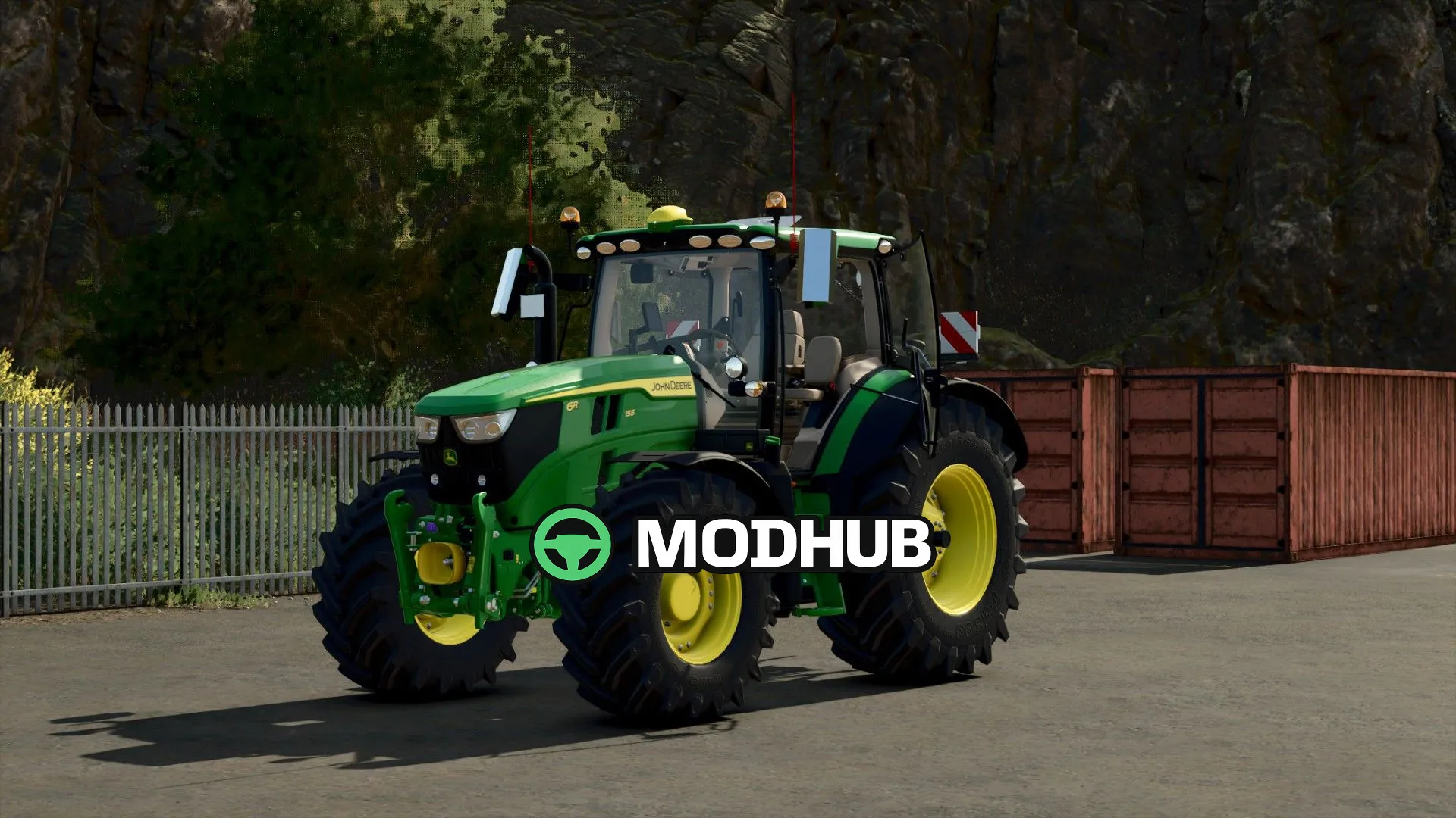 Мод на Трактори John Deere 6R Medium Frame Edit для Фермер Симулятор 25