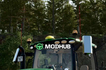 Мод на Трактори John Deere 6R Medium Frame Edit для Фермер Симулятор 25