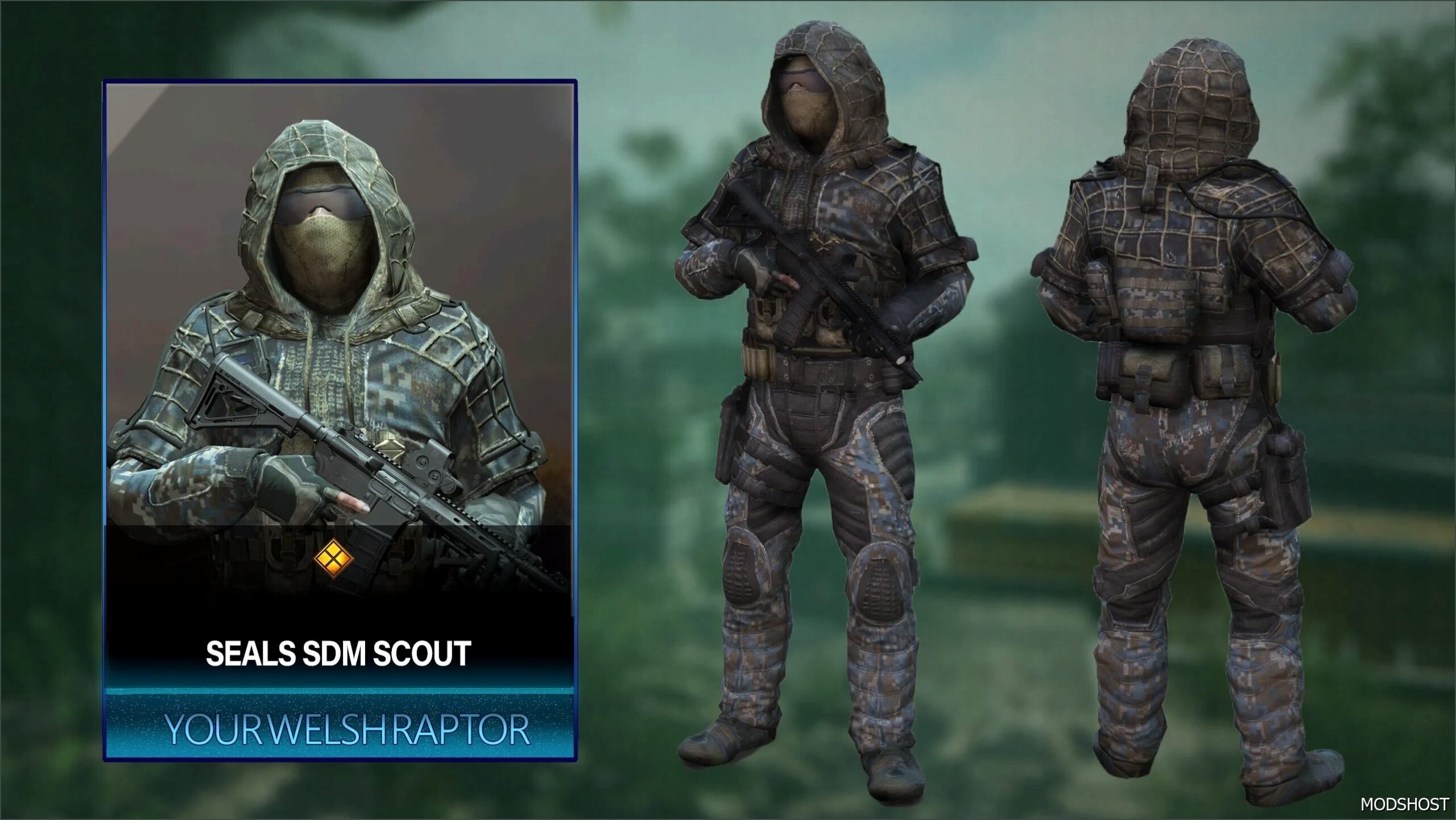 Чорний OPS 2 Військово-морські сили КОМПЛЕКТ Мега Пак для MP Чоловік BO2 GTA 5 Мод гравця