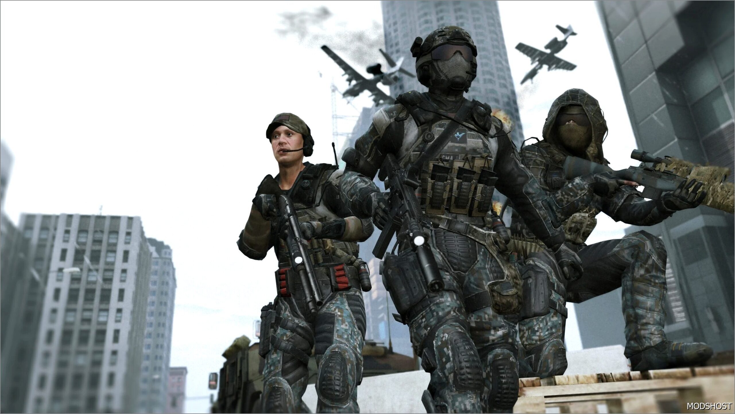 Black OPS 2 Navy Seals KIT Mega Pack for MP Male BO2 GTA 5 Player Mod