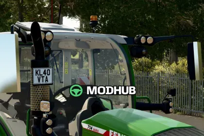 Мод на Трактори Fendt Vario 700 Gen6 Edit V1.0 для Фермер Симулятор 25 — 2
