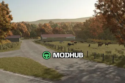 Мод на Карти KnoxBerg PA RCS v1.0.0.0 для Фермер Симулятор 25