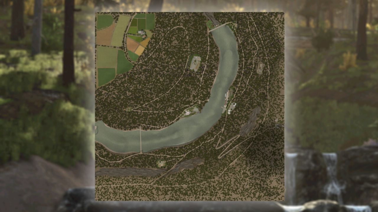 Epische Karte The Haut Doubs Forest — Bergwälder und Landwirtschaft in FS25