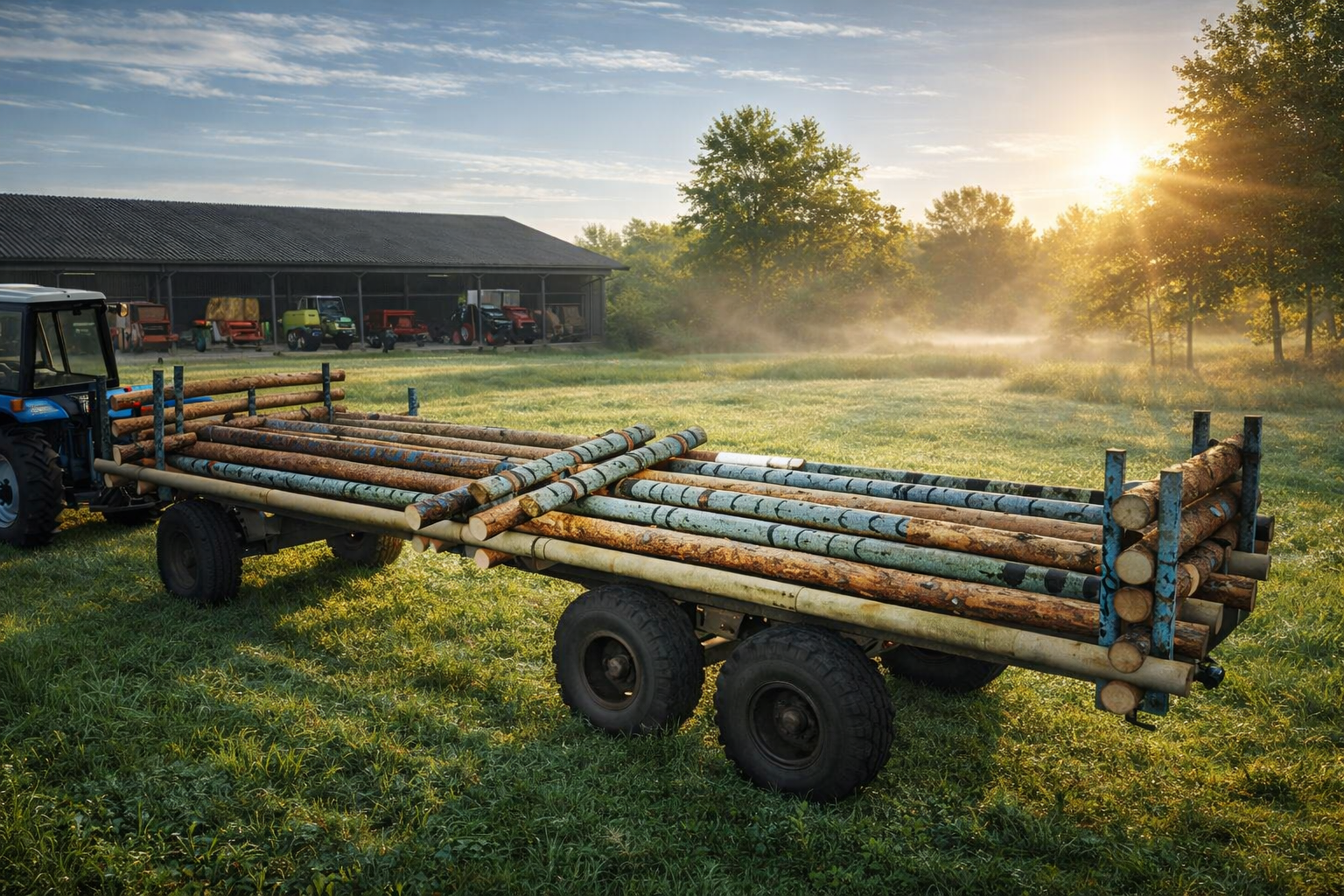Mod na Przyczepy PTS dla Farming Simulator 25 - Zrzuty ekranu