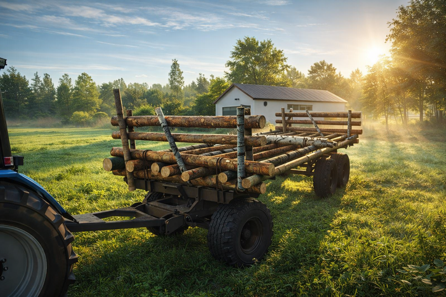 Mod na Przyczepy PTS dla Farming Simulator 25