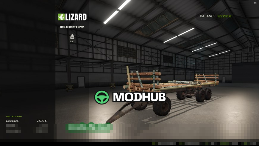 Mod na Przyczepy PTS dla Farming Simulator 25 - Zrzuty ekranu