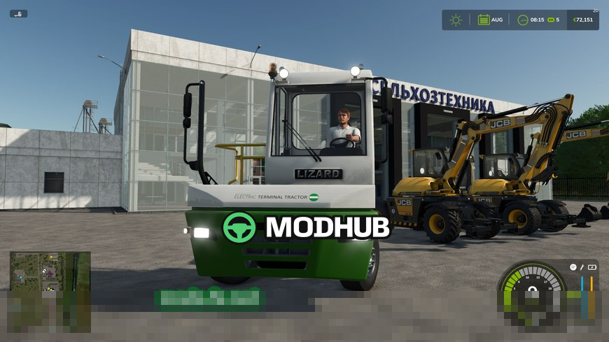 Mod na ciągnik Lizard YT193 dla Farming Simulator 25 - Zrzuty ekranu