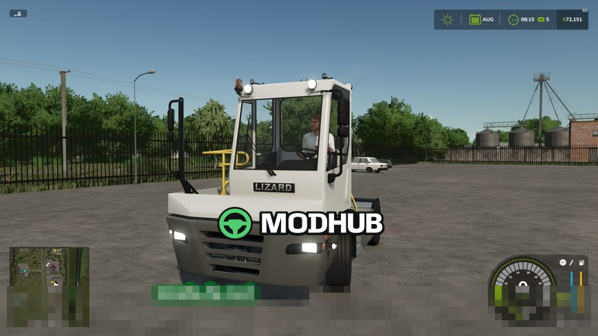 Mod na ciągnik Lizard YT193 dla Farming Simulator 25 - Zrzuty ekranu