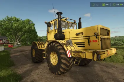 Легендарний Монстр Kirovets K-700A V12 Turbo — Потужний Трактор для Гігантських Полів у FS25 — 1