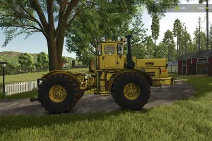 Легендарний Монстр Kirovets K-700A V12 Turbo — Потужний Трактор для Гігантських Полів у FS25 — 2