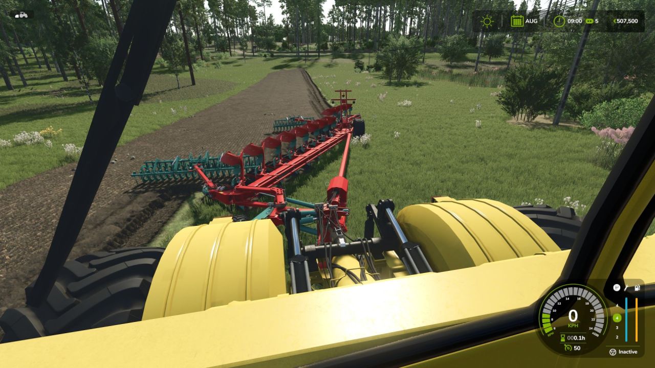 Легендарний Монстр Kirovets K-700A V12 Turbo — Потужний Трактор для Гігантських Полів у FS25