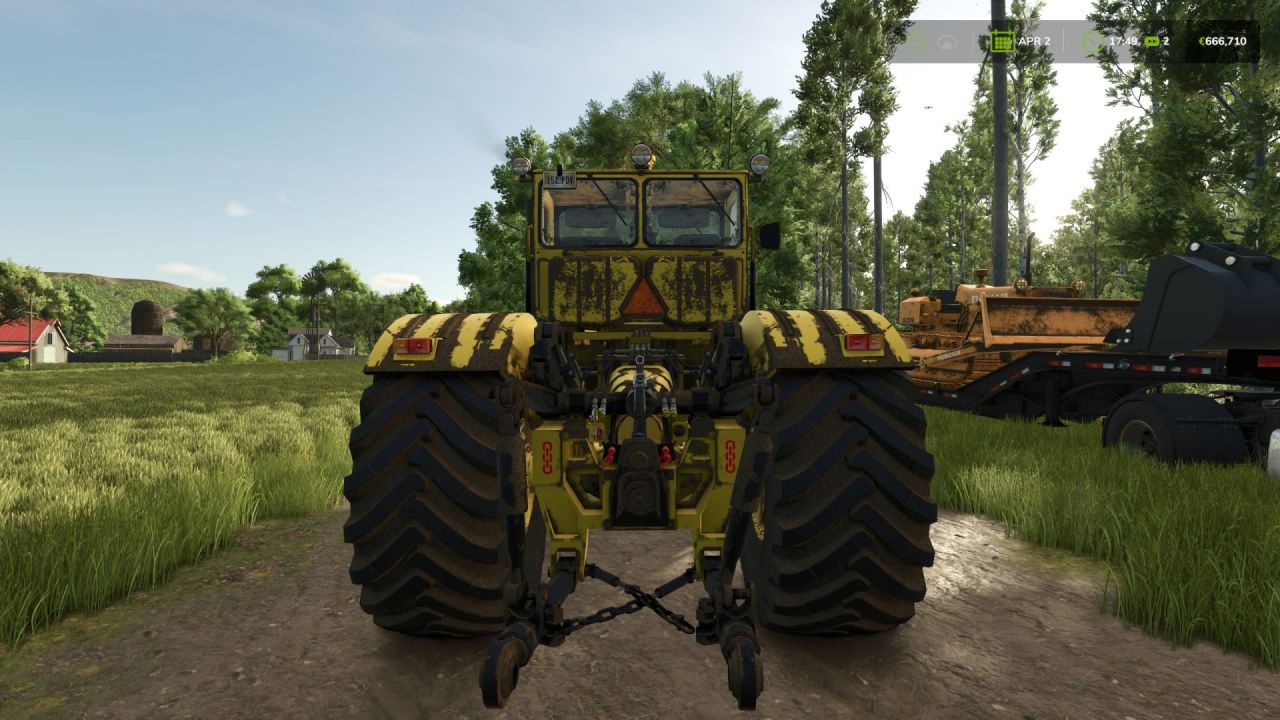 Легендарний Монстр Kirovets K-700A V12 Turbo — Потужний Трактор для Гігантських Полів у FS25