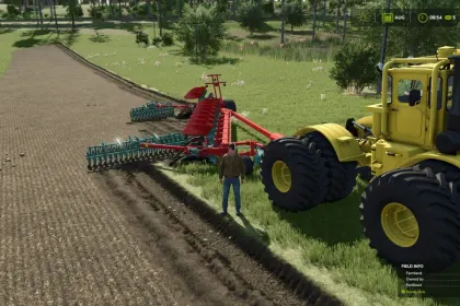 Легендарний Монстр Kirovets K-700A V12 Turbo — Потужний Трактор для Гігантських Полів у FS25 — 6