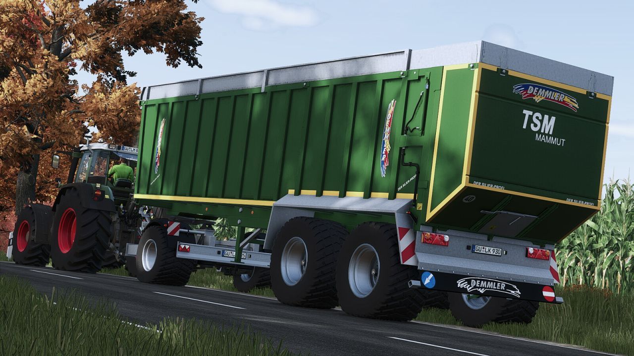 Ефективний Demmler Pack: Dolly ED125 та Причіп SSM 2/930-80 для Farming Simulator 25