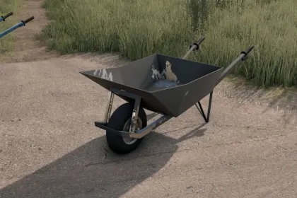 Легендарна Тачка GDR Wheel Barrow для Farming Simulator 25 — Зручне Перевезення Сипучих Вантажів