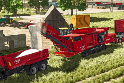 Потужний Подрібнювач Beaverator 1600 Tub Grinder — Мультифункціональна Переробка Матеріалів у FS25 — 2