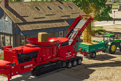 Потужний Подрібнювач Beaverator 1600 Tub Grinder — Мультифункціональна Переробка Матеріалів у FS25 — 3