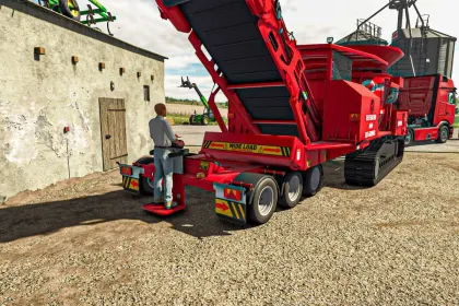 Потужний Подрібнювач Beaverator 1600 Tub Grinder — Мультифункціональна Переробка Матеріалів у FS25 — 4