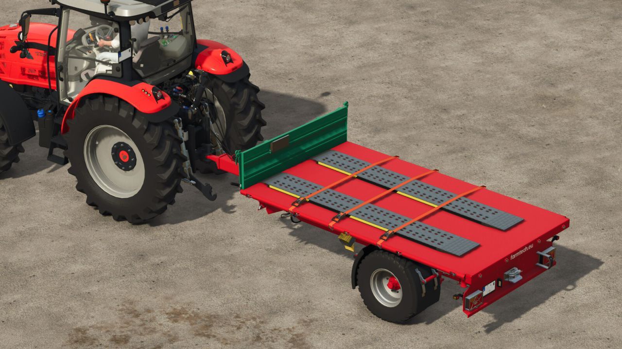Efficient Aluminum Cargo Ramps for FS25 — Quick Loading of Equipment onto Trailers