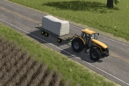 Ефективні Вагонетки для Тюків John Deere 1275 Bale Wagons з Автозавантаженням для FS25 — 4