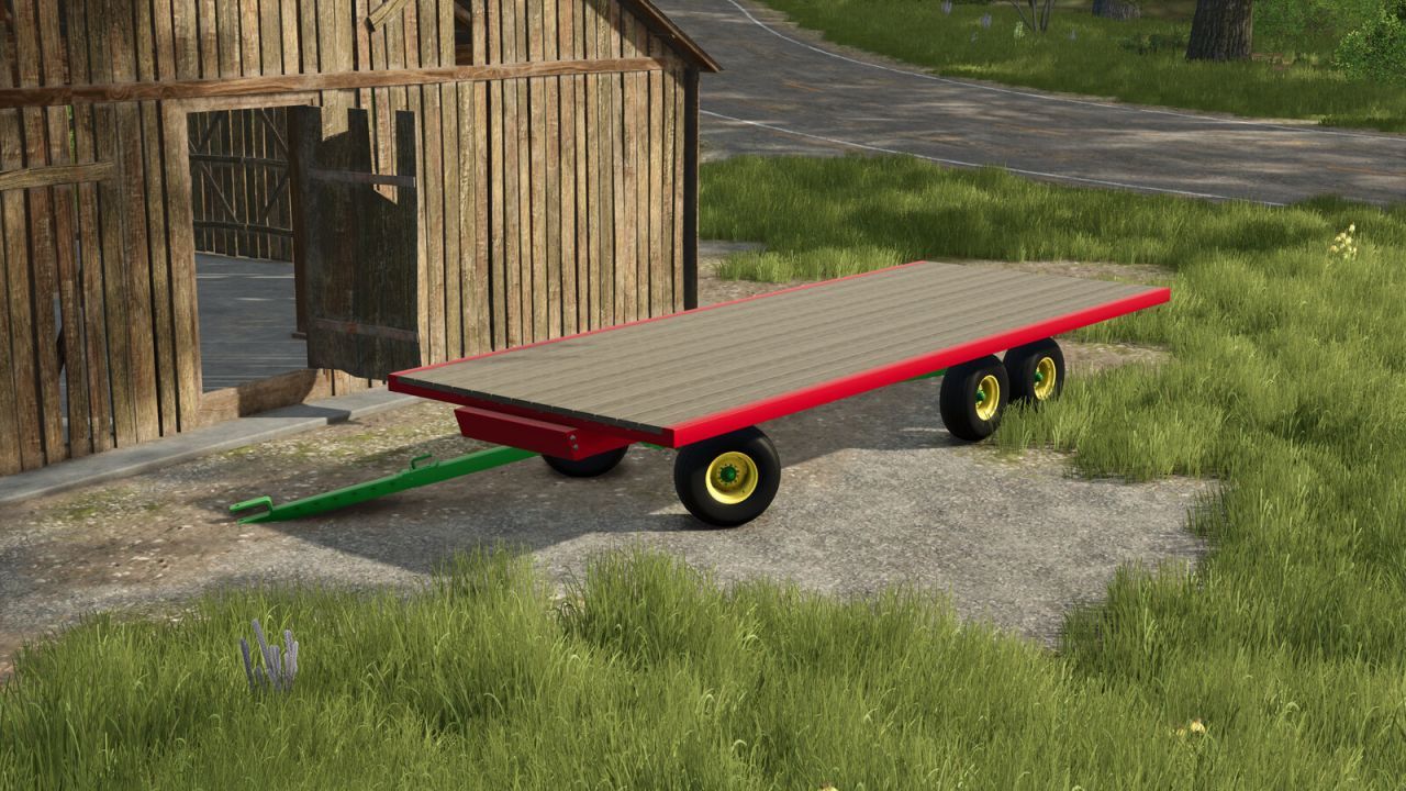 Ефективні Вагонетки для Тюків John Deere 1275 Bale Wagons з Автозавантаженням для FS25