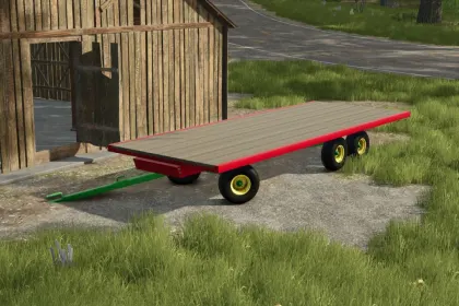 Ефективні Вагонетки для Тюків John Deere 1275 Bale Wagons з Автозавантаженням для FS25 — 6