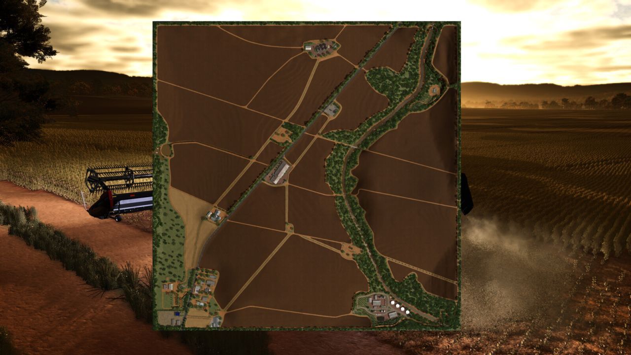 Realistyczna Brazylijska Mapa Sumidouro Farm dla Farming Simulator 25 — 29 Pól i Pełna Infrastruktura