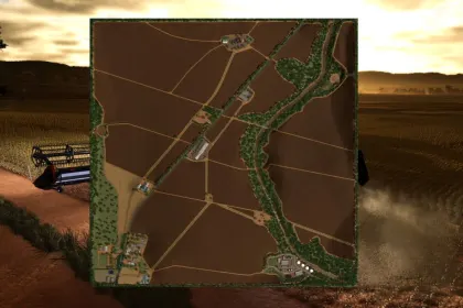 Realistyczna Brazylijska Mapa Sumidouro Farm dla Farming Simulator 25 — 29 Pól i Pełna Infrastruktura — 2