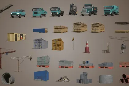 Effektive Construction Site Decorations — Dekor für eine realistische Baustelle in FS25 — 2