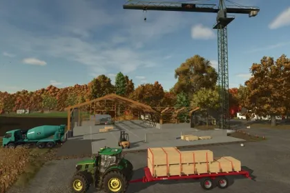 Effektive Construction Site Decorations — Dekor für eine realistische Baustelle in FS25 — 3
