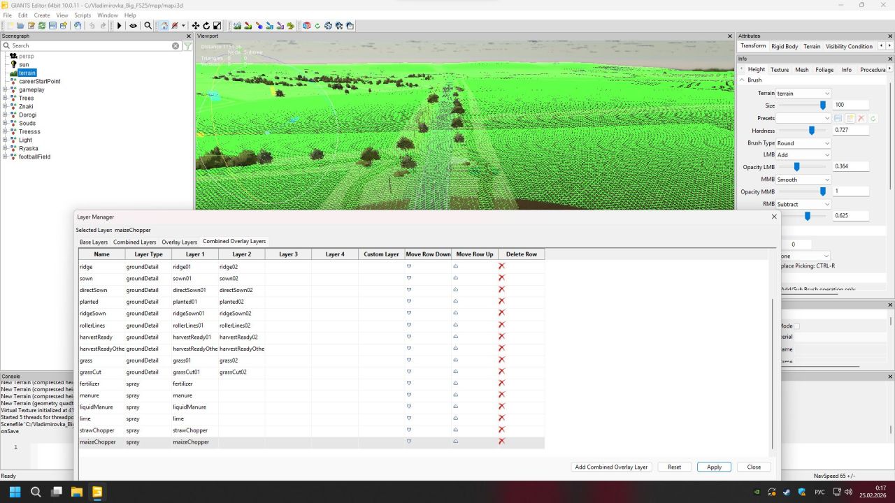 Реалістична Карта Vladimirovka 4x для Farming Simulator 25 — Середня Складність та Живий Рельєф