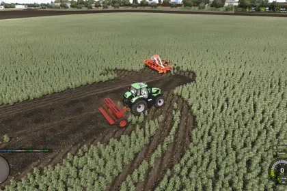 Реалістична Карта Vladimirovka 4x для Farming Simulator 25 — Середня Складність та Живий Рельєф — 6