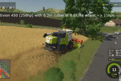 Realistische Ernte mit Combine XPerience — Neues Niveau der Mähdrescher in Farming Simulator 25 — 3