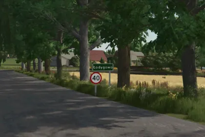Легендарна Польська Карта Lodygowo для Farming Simulator 25 — 160 Ділянок та Реальний Рельєф