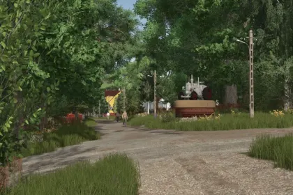 Легендарна Польська Карта Lodygowo для Farming Simulator 25 — 160 Ділянок та Реальний Рельєф — 4