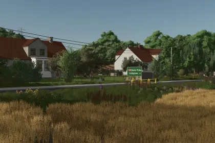 Легендарна Польська Карта Lodygowo для Farming Simulator 25 — 160 Ділянок та Реальний Рельєф — 5