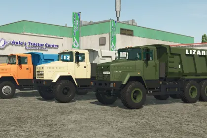 Leistungsstarker Lizard 65032 Lkw für Erntetransport in Farming Simulator 25