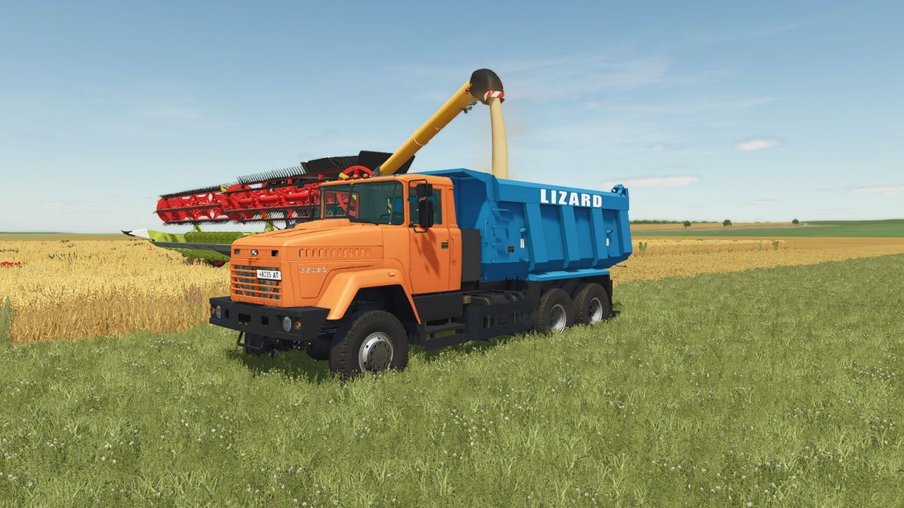 Potężna Ciężarówka Lizard 65032 do Transportu Plonów w Farming Simulator 25 - Zrzuty ekranu